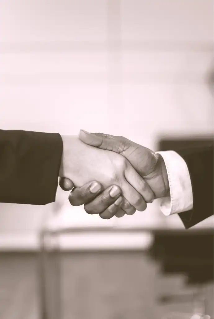 Estreechón de manos